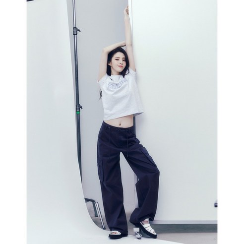 [지오다노]2024한소희 미니핏 티셔츠 394504 9칼라