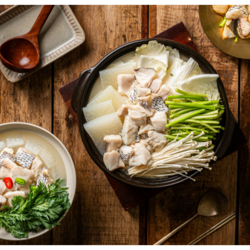 한국산 깊고 진한 남도 민어 민어탕, 4개 세트, 520g 한국산 깊고 진한 남도 민어 민어탕, 4개 세트, 520g