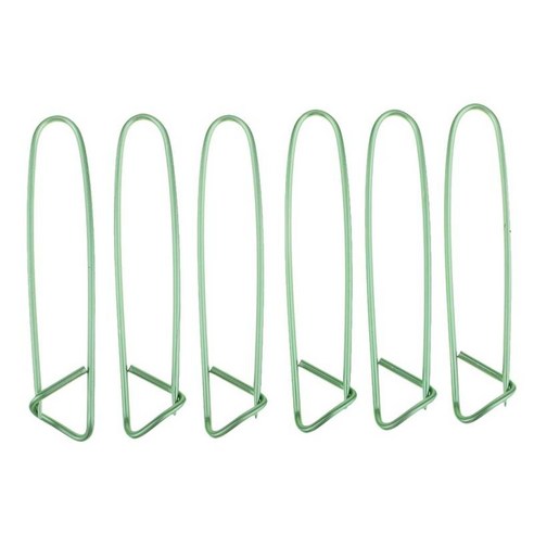 6Pcs 스티치 홀더 크로 셰 뜨개질 재봉을위한 대형 잠금 안전 핀, 작은, 합금