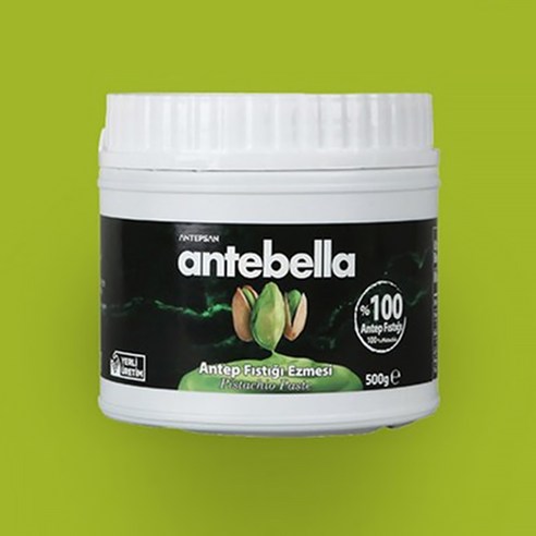ANTEBELLA 안테벨라 피스타치오 스프레드 페이스트 100%, 500g, 2개