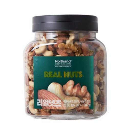 노브랜드 리얼넛츠 600G, 2개입