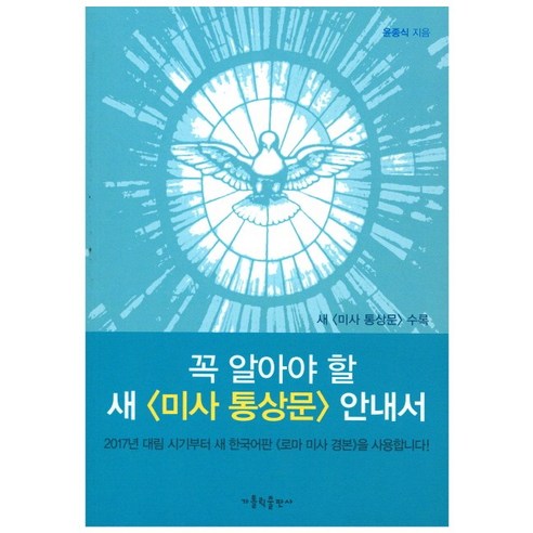 꼭 알아야 할 새 미사 통상문 안내서, 윤종식, 가톨릭출판사