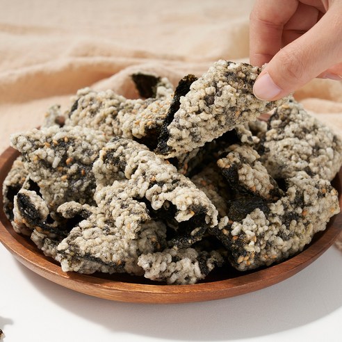 [SaleNOWㅣ인기상품] 맛있고 영양가 넘치는 간식: 민하네식탁 수제 찹쌀 김부각 [세일나우ㅣ추천상품]