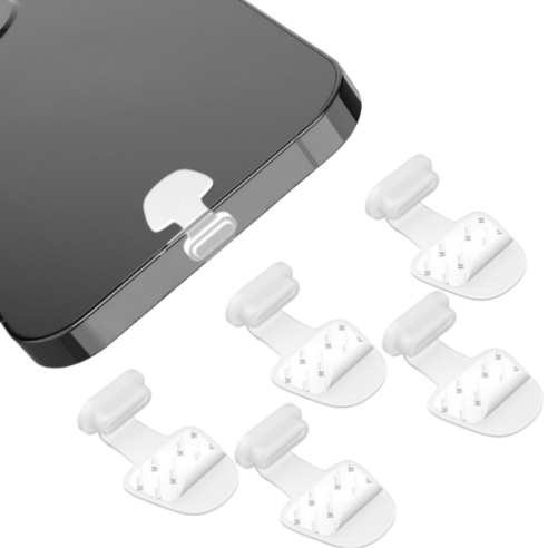 휴대폰이어캡 추천 상품펴나나다 C타입 충전단자 보호캡 분실방지 스마트폰 먼지마개 제품 사진