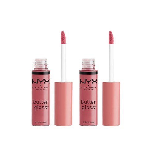 엔와이엑스 버터 립글로스 8ml, Angel Food Cake, 2개