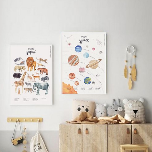 아이의 감수성과 창의력을 키우는 방수 포스터