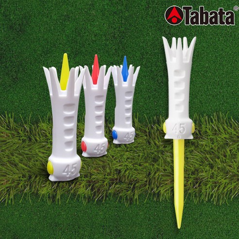 바로골프 강력한 폴리카보네이트 폴딩 포켓 골프티 타바타 GV-1421, GV-1421 M_40mm