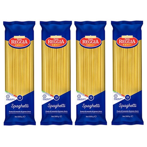 레지아_스파게티, 500g, 4개