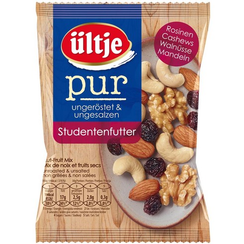 ultje 울트제 퓨어 트레일 믹스 150g 3팩, 3개