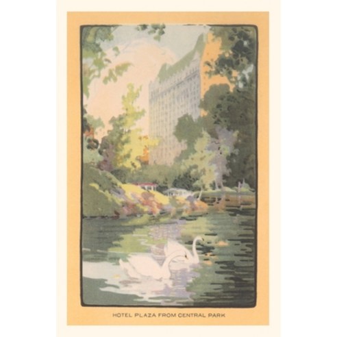 (영문도서) Vintage Journal Hotel Plaza from Central Park Paperback, Found Image Press, English, 9781669512899