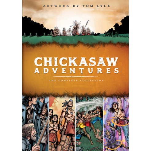 (영문도서) Chickasaw Adventures: The Complete Collection Paperback, White Dog Press, English, 9781935684800