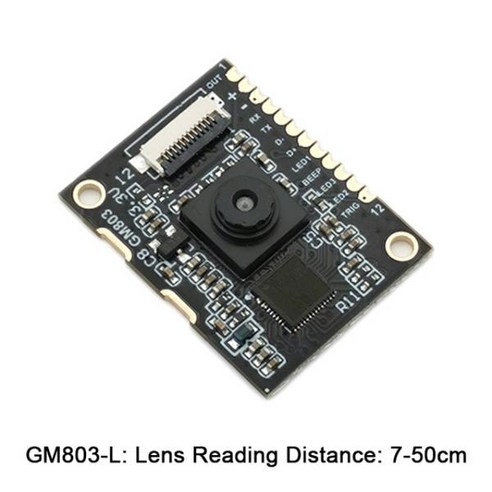 핸디 바코드 스캐너 리더기 무선 유선GM803 직렬 UART USB DC3.3V 바코드 스캐너 리더 모듈 안드로이드 Ard, 01 GM803-S 5-30cm Lens