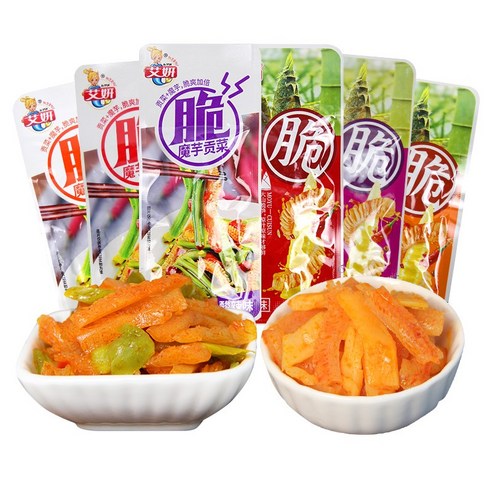곤약궁채 곤약죽순 조합 6개맛 머위공채, 1개