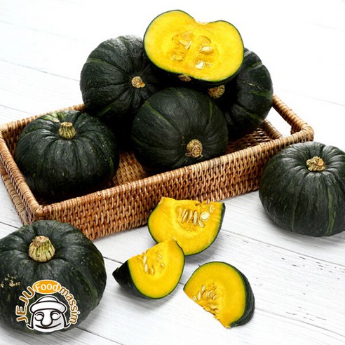 달콤포슬한 제주 미니밤단호박 3kg (특품 6-10과), 단일수량