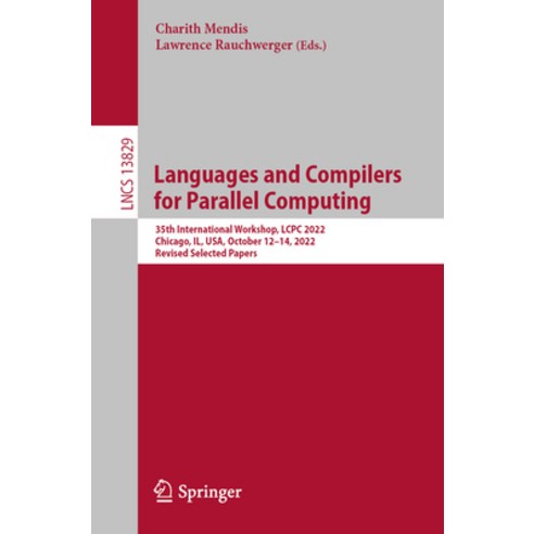 (영문도서) Languages and Compilers for Parallel Computing: 35th ...