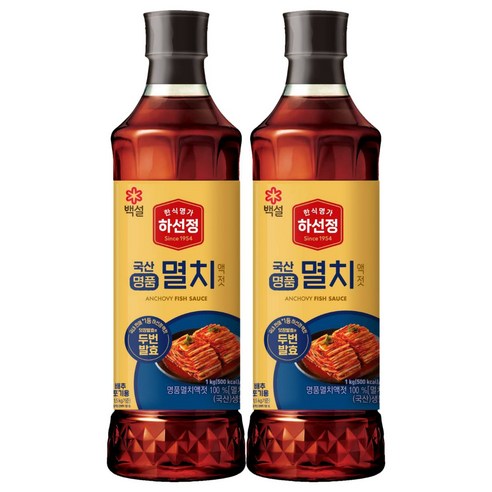 하선정 남해안 명품 멸치액젓, 1kg, 1개