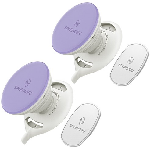 신지모루 신지마운트 스마트톡, 2개입, 라벤더