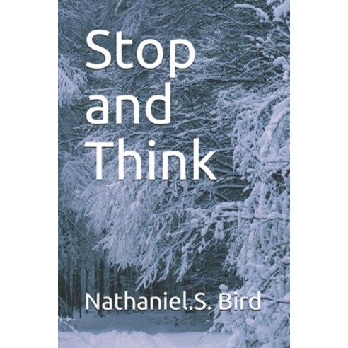 Stop and Think Paperback, Independently Published, English, 9781690174042