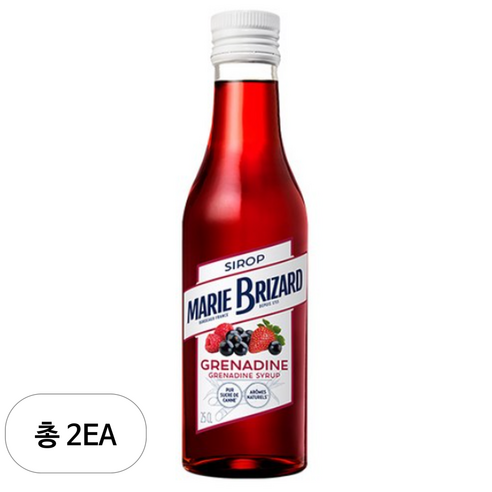 마리브리자드 그레나딘 시럽, 250ml, 2개