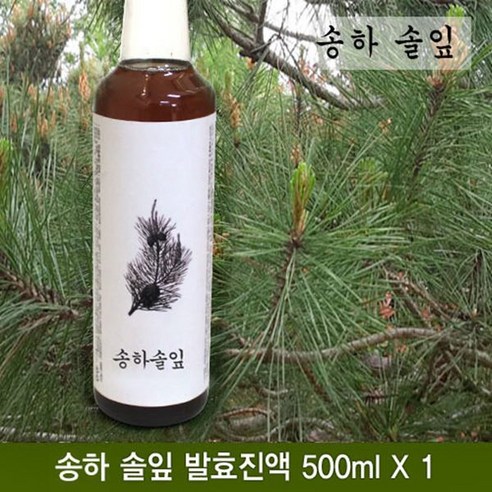 송하 솔잎 효소 발효 진액 500ml