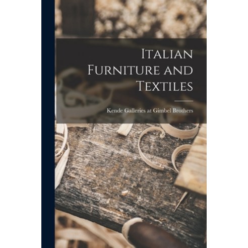 (영문도서) Italian Furniture and Textiles Paperback, Hassell Street Press, English, 9781013773464