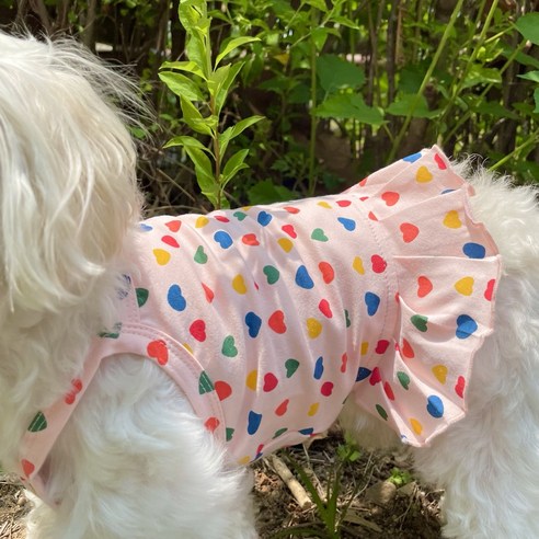 데댕 러블리 하트스탬프 슬리브리스, 핑크