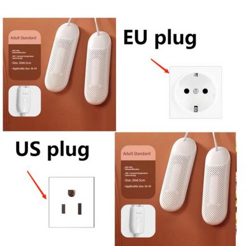 신발건조기 휴대용 다기능 제습 탈취 발 보온 성인 및 어린이용 적합