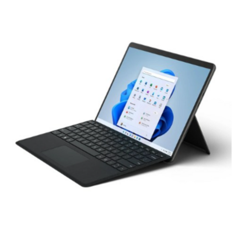 마이크로소프트 2022 서피스 프로 8 13 + 블랙 타입커버, 그래파이트, 코어i7 11세대, 256GB, 16GB, WIN11 Home, 8PV-00030