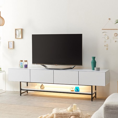 세련된 미니멀리즘과 내구성을 겸비한 라벨라F 테이시 2000 LED TV거실장