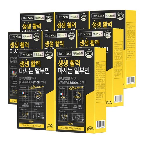 팔레오 닥터스노트 생생 활력 마시는 알부민 액상