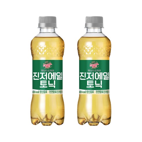 [본사직영] 캐나다 드라이 진저에일 토닉 300PET 4X6, 24개, 300ml