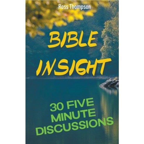 (영문도서) Bible Insight Paperback, Ross Thompson, English, 9798201900168