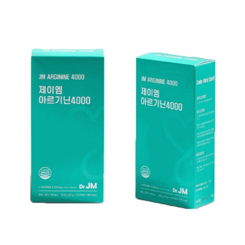 제이엠 아르기닌 4000mg / 15포, 300g, 2개