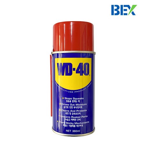 WD-40 방청 윤활제 녹제거 녹방지 360ml, 1개 정밀윤활제