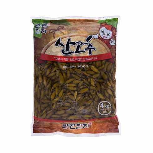 반찬단지 [반찬단지] 산고추 절임, 500g, 2개