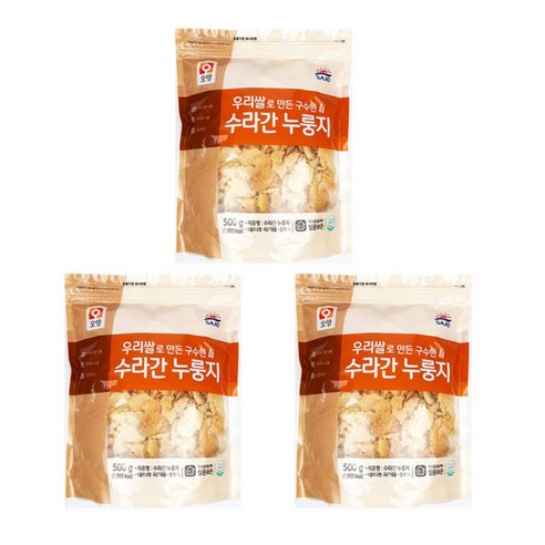 사조대림 오양 수라간 누룽지 500g, 14개