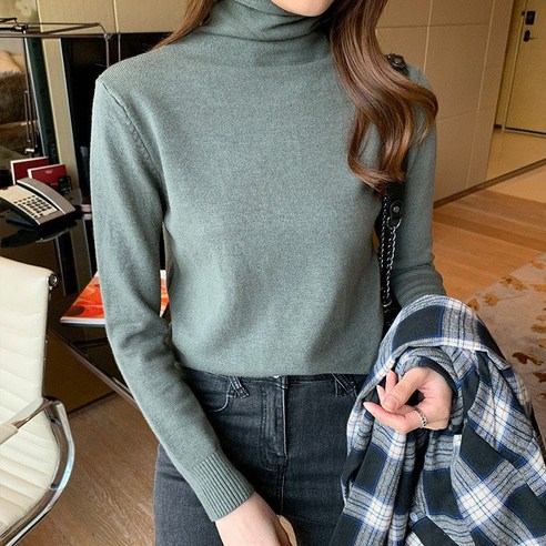 KORELAN터틀넥 스웨터