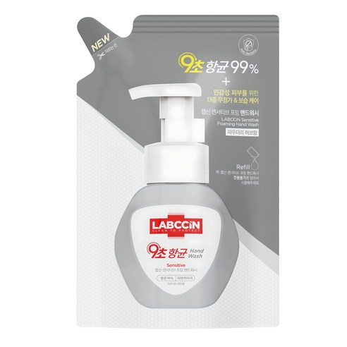 랩신 센서티브 핸드워시 리필, 200ml, 1개