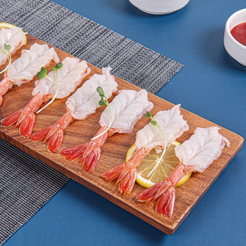 풍부한 맛과 특별한 질감으로 일본식 요리를 차원 높은 걸작으로 탈바꿈시키는 고급 초밥용새우 골라담기