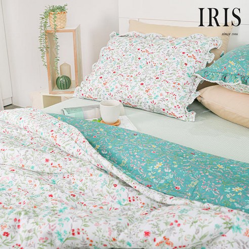 포근함이 샘솟는 휴식처, 아이리스 플랜티WH 모달 워싱 차렵이불의 매력 속으로 아이리스이불