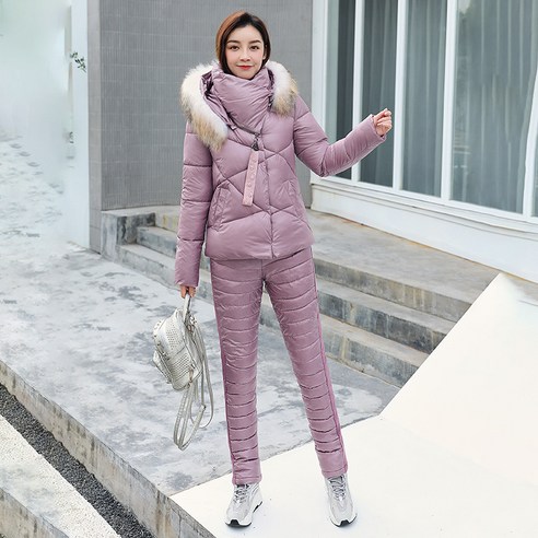 Mao겨울 정 여성 의류 새로운 한국어 스타일 패션 짧은 코튼 패딩 옷 여성 투피스 닫기 피팅 면화 패딩 옷