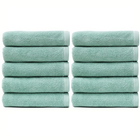   Towel Talk Talk Hotel High-end Towels 30 Count 140g, Mint, 10 sheets