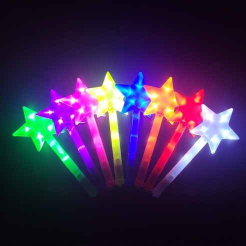 밤하늘의 별빛, LED 왕별봉 응원봉으로 당신의 열정을 밝히다!