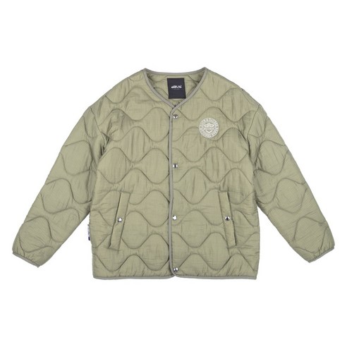 돕 유니 겨울 봄 베이직 오버사이즈 깔깔이 패딩 2col