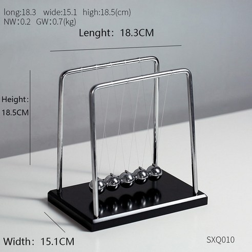 뉴턴 진자 균형 현대 영구 운동 기계 뉴턴의 물리학 교육 용품 과학 홈 장식 창조적인 사무실 책상 선물, [14] Balanced people-B