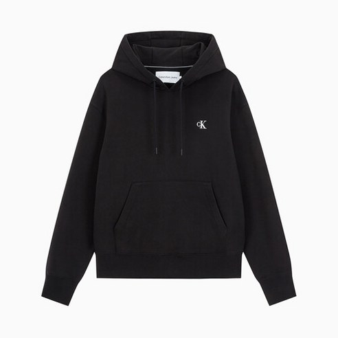 [AK PLAZA] [캘빈클라인진] 남녀공용 릴렉스핏 모노그램 백 로고 후디 (J400398-BEH) 맨투맨/후드티 Best Top5