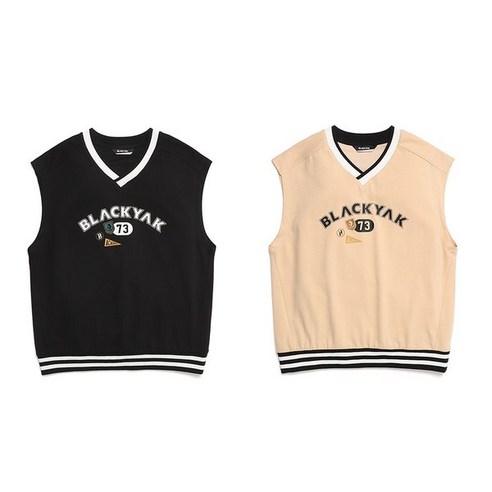 블랙야크키즈 캐주얼한 감성이 매력적인 오버핏 니트 베스트 BK노아베스트OV958969
