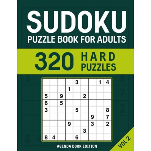 Sudoku Puzzle Book for Adults: 320 Easy to Hard Sudoku Puzzles - Vol. 2 Paperback, Independently Published, English, 9798695466515