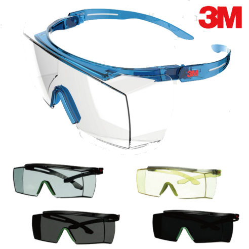 3M 시큐어핏 보안경, SF-3701SGAF(투명/김서림방지), 투명, 1개