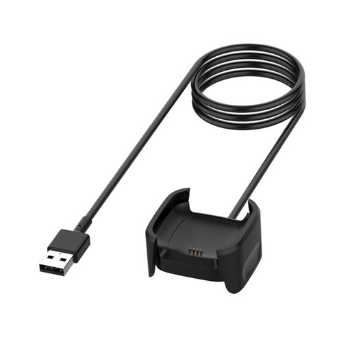 USB 충전기 충전 케이블 크래들 독 스탠드용, 1M, 블랙, 플라스틱